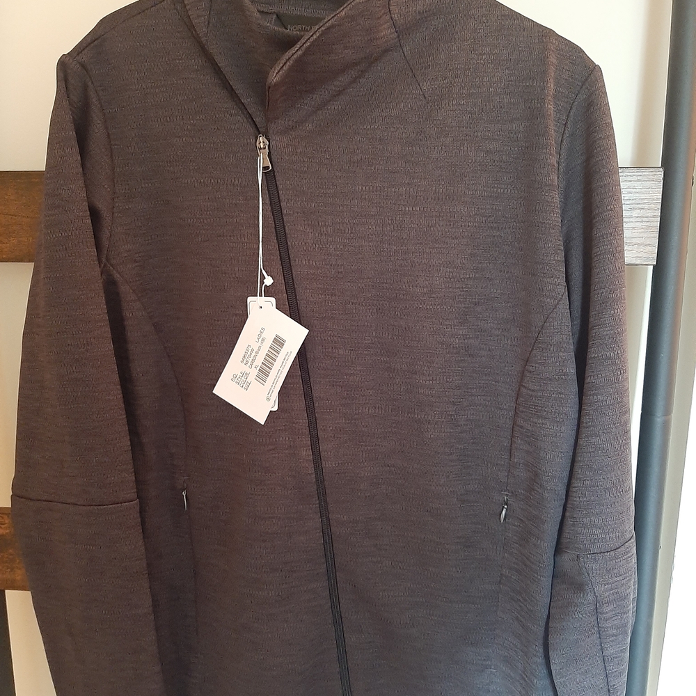 Copy - Women's Black Sweatet Jacket - Picture 3 of 6